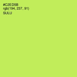 #C2ED5B - Sulu Color Image