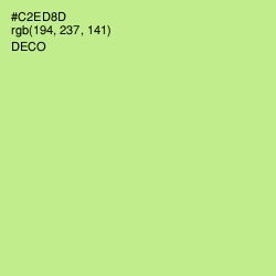 #C2ED8D - Deco Color Image