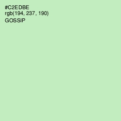 #C2EDBE - Gossip Color Image