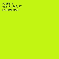 #C2F511 - Las Palmas Color Image