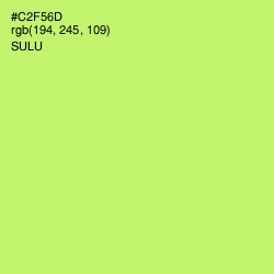 #C2F56D - Sulu Color Image