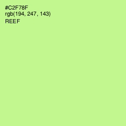 #C2F78F - Reef Color Image