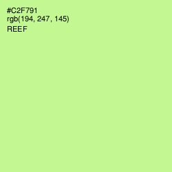 #C2F791 - Reef Color Image