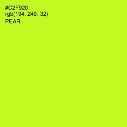 #C2F920 - Pear Color Image