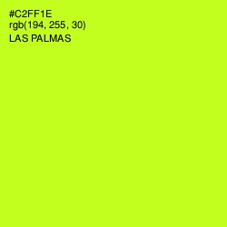 #C2FF1E - Las Palmas Color Image