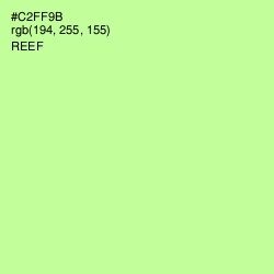 #C2FF9B - Reef Color Image