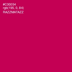 #C30054 - Razzmatazz Color Image