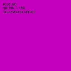 #C301BD - Hollywood Cerise Color Image