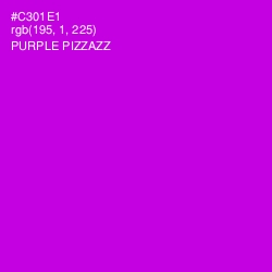 #C301E1 - Purple Pizzazz Color Image