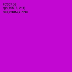 #C307D3 - Shocking Pink Color Image