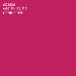 #C32061 - Cerise Red Color Image