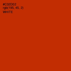 #C32D02 - Thunderbird Color Image