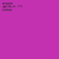 #C333B1 - Cerise Color Image