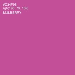 #C34F98 - Mulberry Color Image