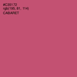 #C35172 - Cabaret Color Image