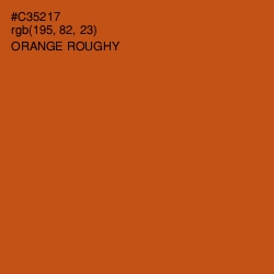 #C35217 - Orange Roughy Color Image