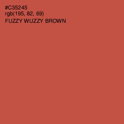 #C35245 - Fuzzy Wuzzy Brown Color Image