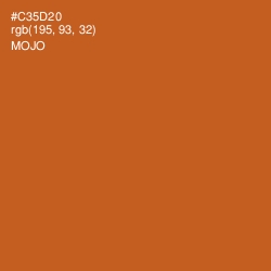 #C35D20 - Mojo Color Image