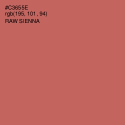 #C3655E - Raw Sienna Color Image