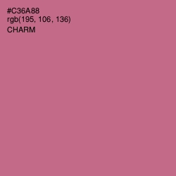 #C36A88 - Charm Color Image