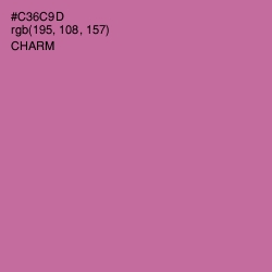 #C36C9D - Charm Color Image