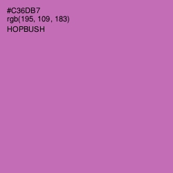 #C36DB7 - Hopbush Color Image