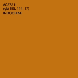 #C37211 - Indochine Color Image