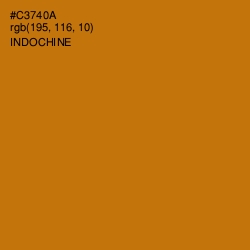 #C3740A - Indochine Color Image