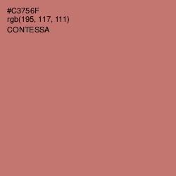 #C3756F - Contessa Color Image