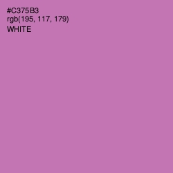 #C375B3 - Hopbush Color Image