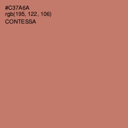 #C37A6A - Contessa Color Image