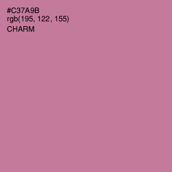 #C37A9B - Charm Color Image