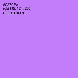 #C37CFA - Heliotrope Color Image