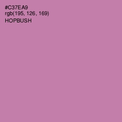 #C37EA9 - Hopbush Color Image