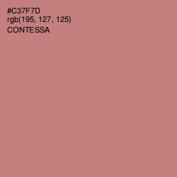 #C37F7D - Contessa Color Image