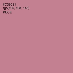 #C38091 - Puce Color Image