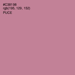 #C38198 - Puce Color Image