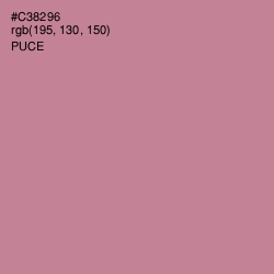 #C38296 - Puce Color Image