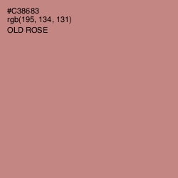 #C38683 - Old Rose Color Image