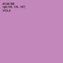 #C387BB - Viola Color Image