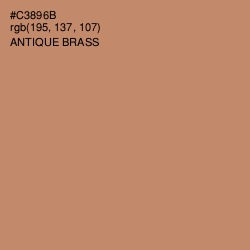 #C3896B - Antique Brass Color Image