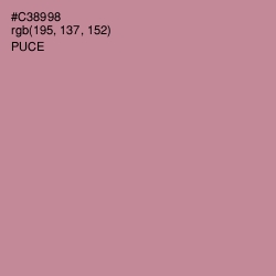 #C38998 - Puce Color Image