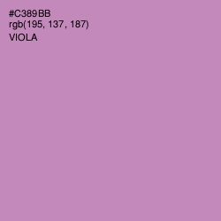 #C389BB - Viola Color Image