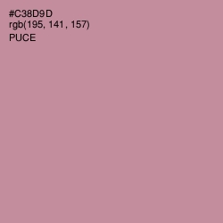 #C38D9D - Puce Color Image