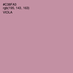 #C38FA3 - Viola Color Image