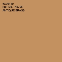 #C39160 - Antique Brass Color Image