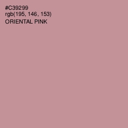 #C39299 - Oriental Pink Color Image