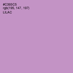 #C393C5 - Lilac Color Image