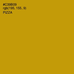 #C39B09 - Pizza Color Image