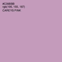 #C39BBB - Careys Pink Color Image